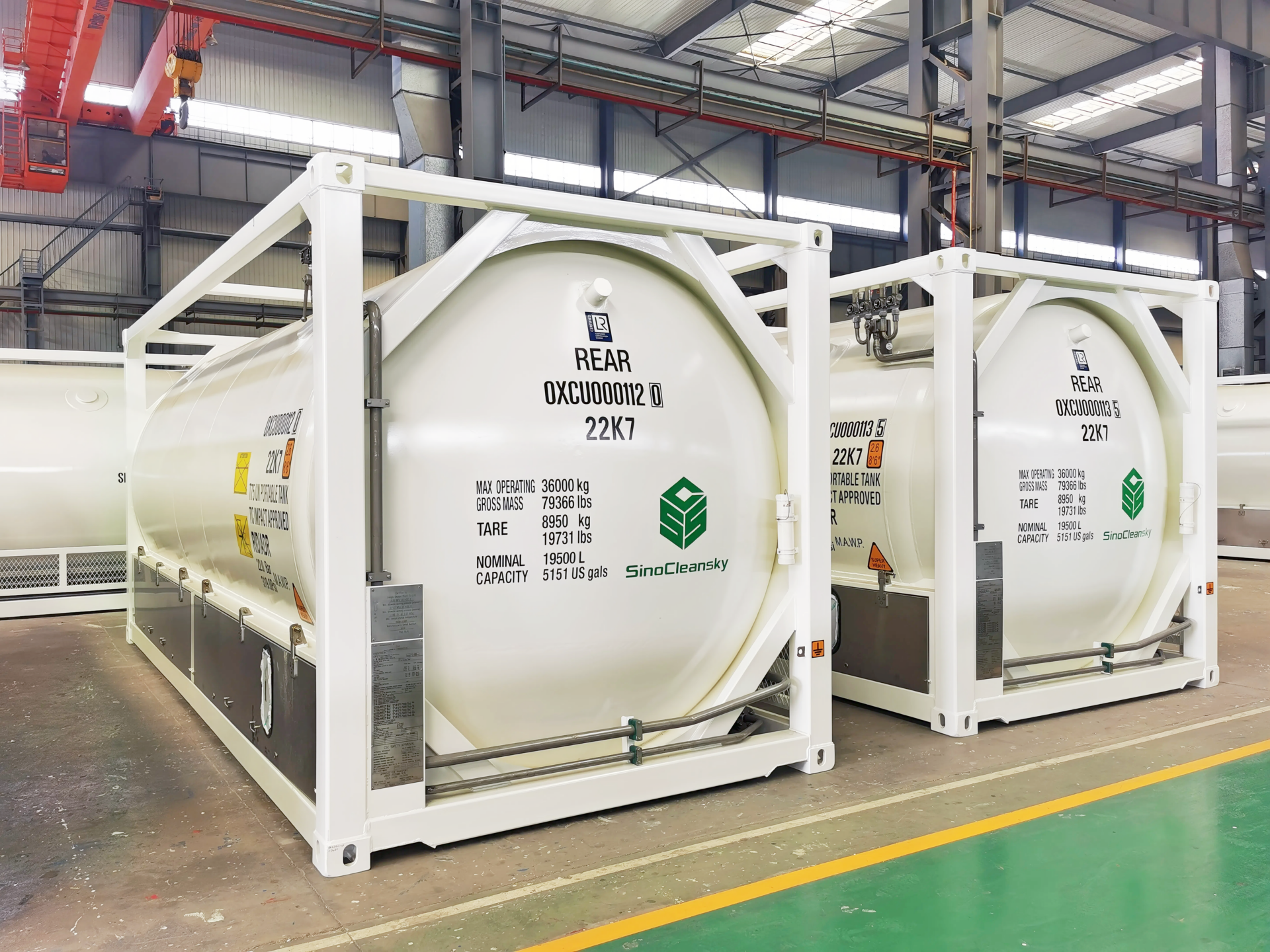 cryogenic iso tank container T75