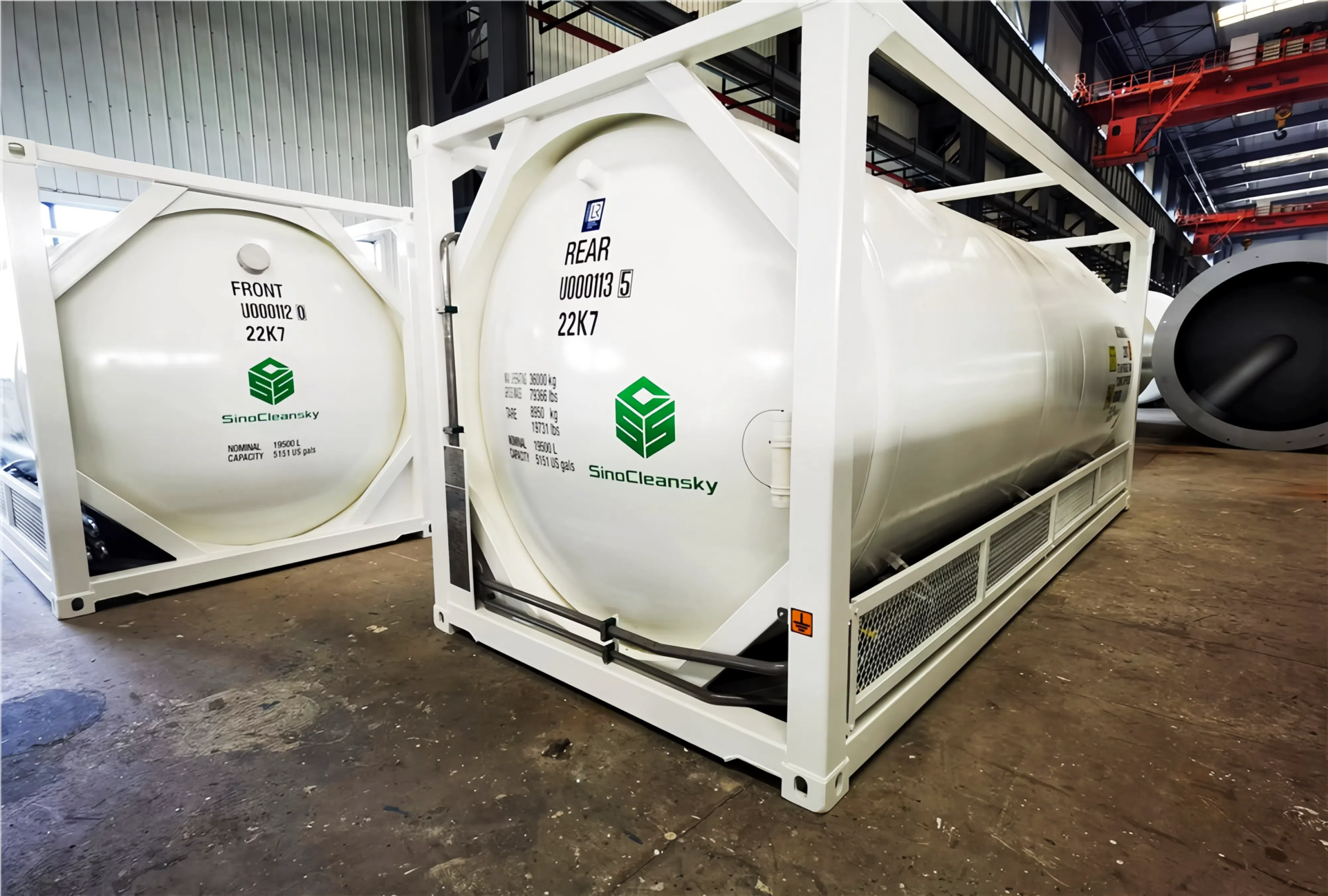 cryogenic iso tank container T75