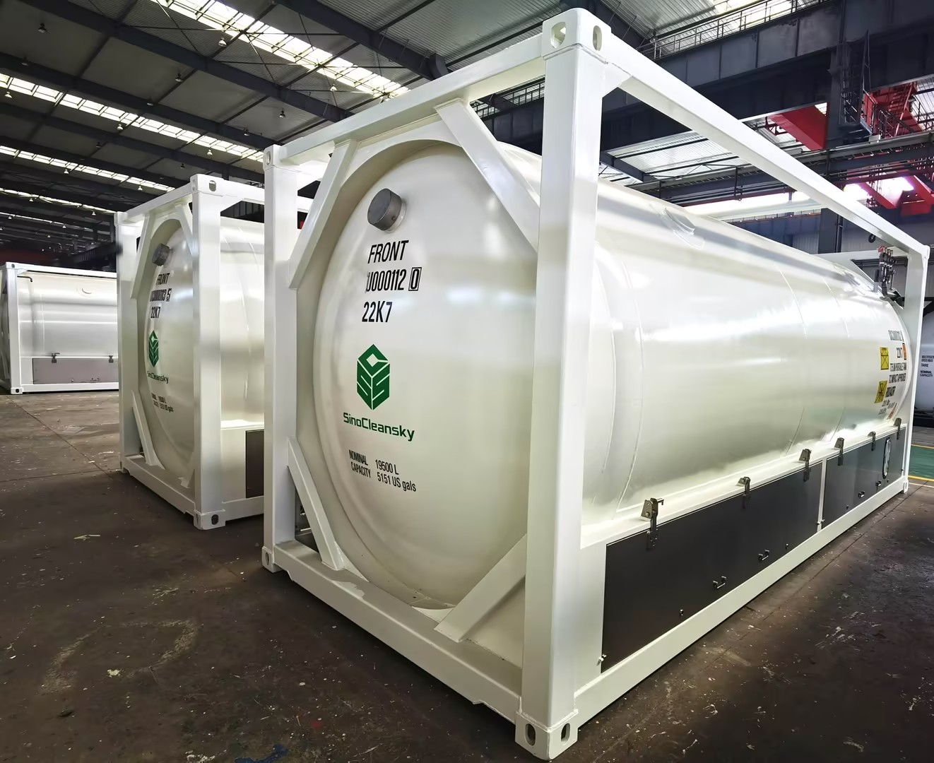 cryogenic iso tank container T75